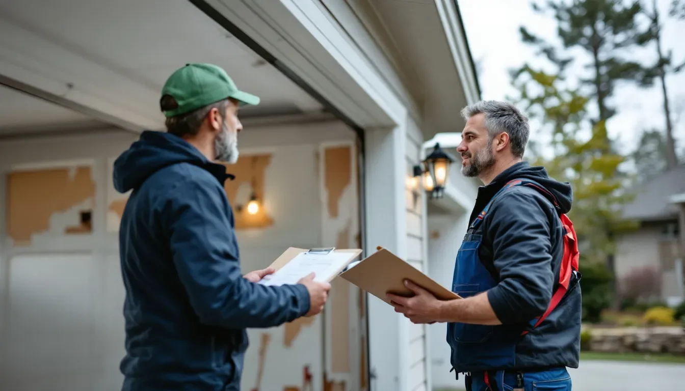 Garage Door Repair inspection in Glendale